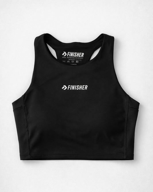 Top Running Mujer Valencia Negro - Finisher