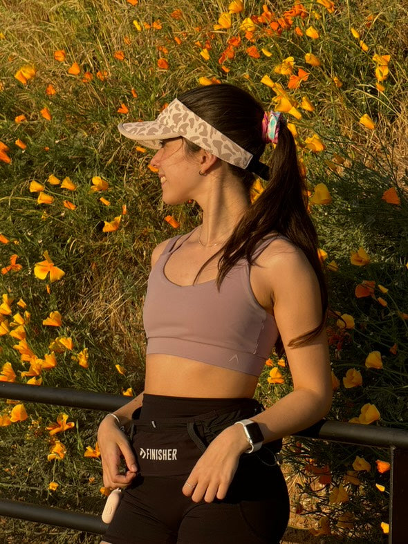 Visera Running "Pace Pro" Animal Beige Finisher