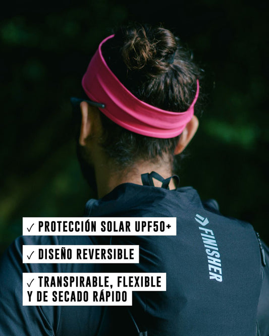 Cintillo Running Reversible Finisher - Don´t Worry