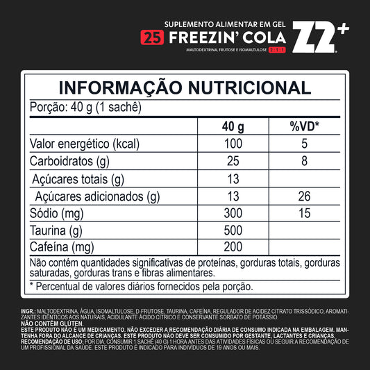Energy Gel Z2+ Freezin Cola