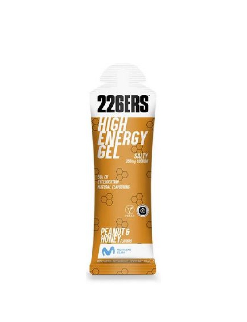HIGH ENERGY GEL SALTY MANÍ/MIEL 226ERS - Gel Energético - 76g