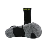 Calcetín de Running Finisher Pro Strider - Crew Negro