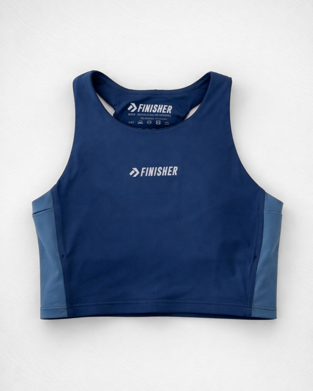 Top Running Mujer Valencia Azul - Finisher
