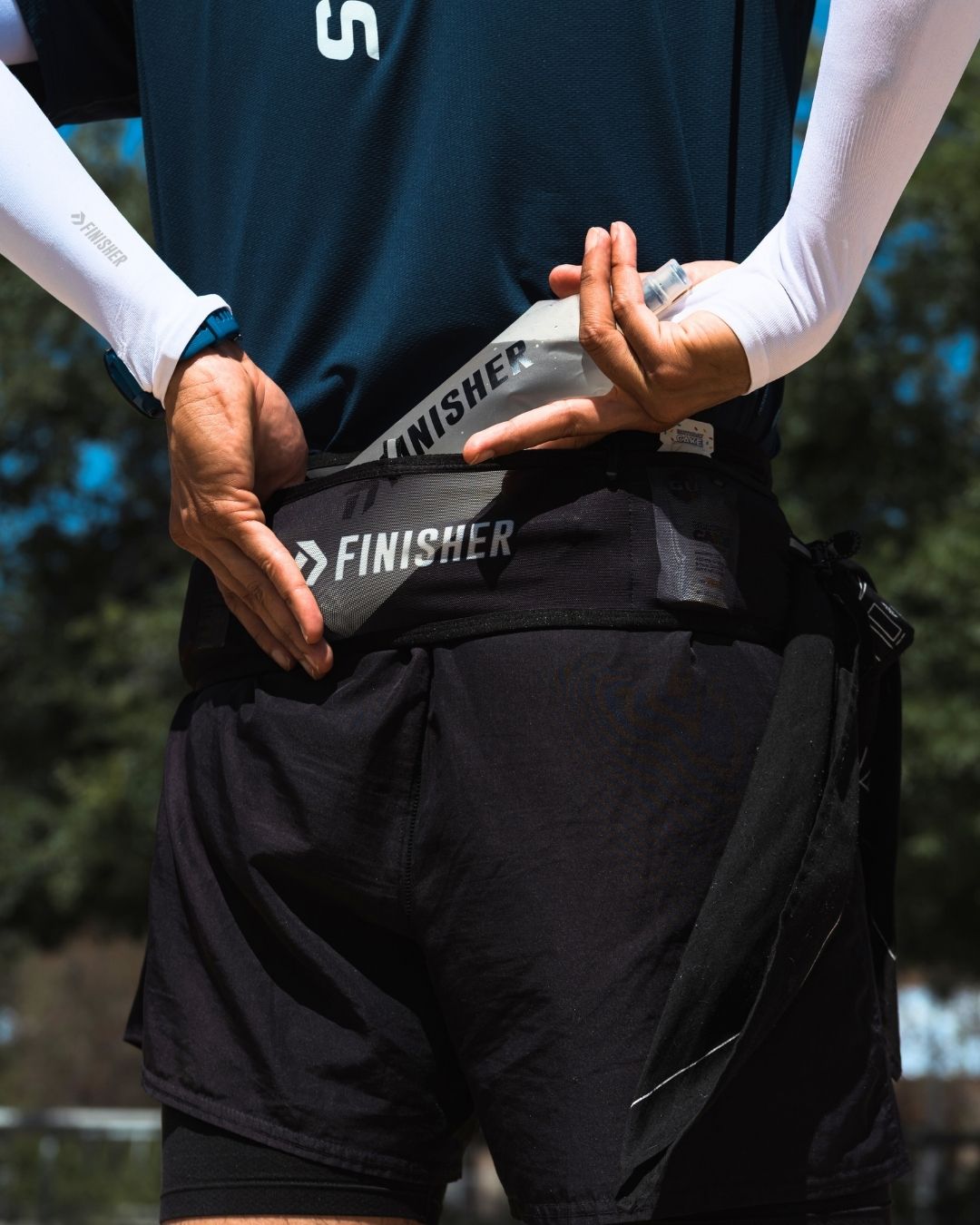 Mangas para Running con WatchSlot y Protección UV Finisher (4 Colores)