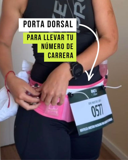 Banano de Running Finisher Kilian 360° – Ajuste Ergonómico - Fucsia