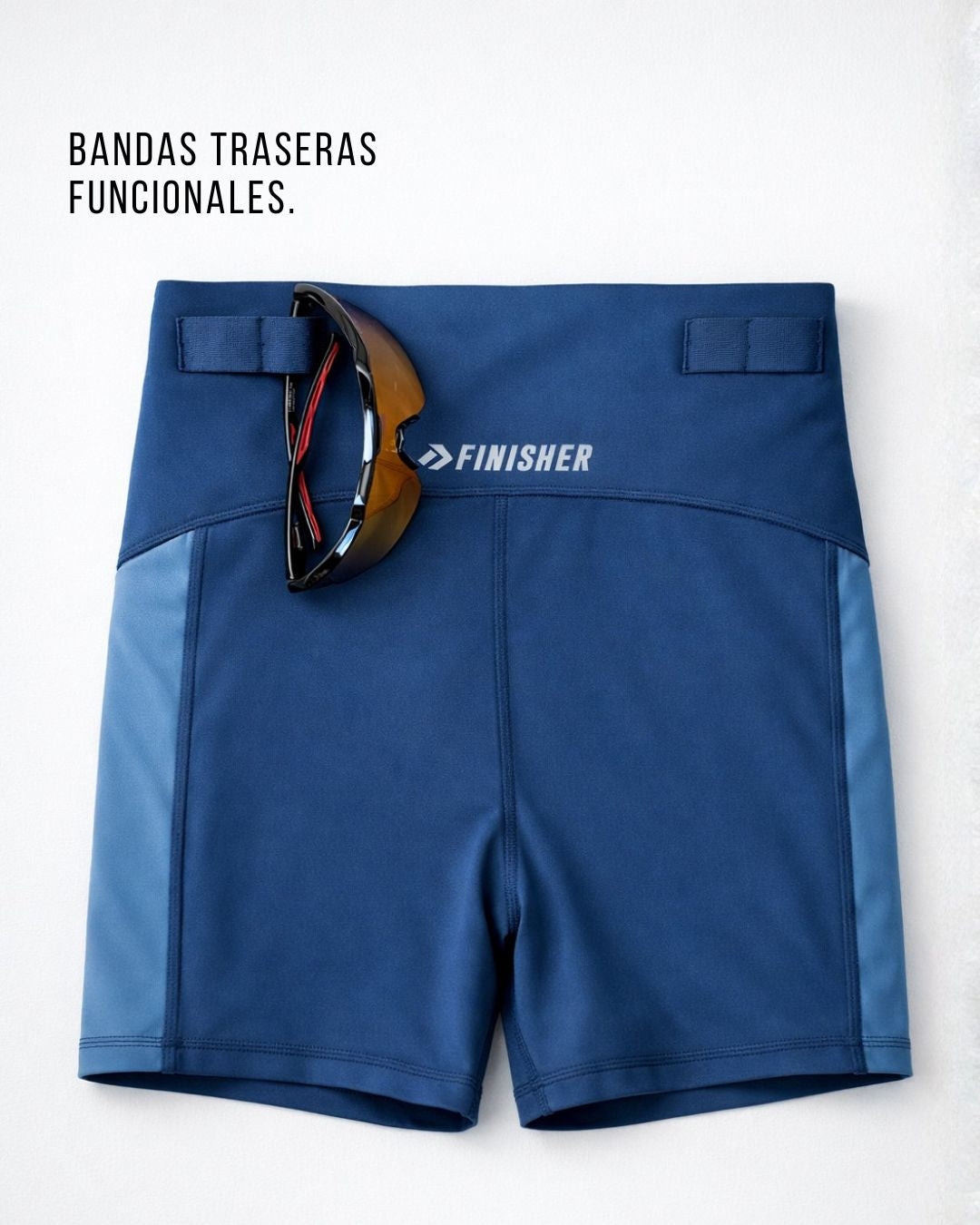 Calza Running Mujer Valencia Azul - Finisher