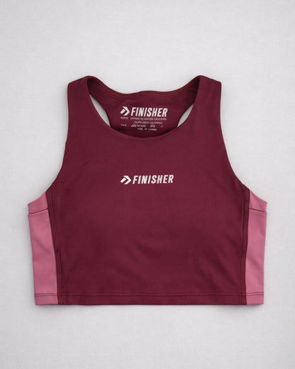 Top Running Mujer Valencia Burdeo - Finisher