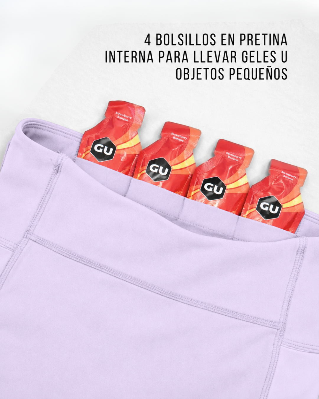 Calza Running Mujer Valencia 2.0 Lila - Finisher