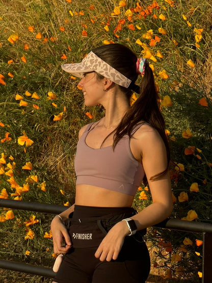 Visera Running "Pace Pro" Animal Beige Finisher