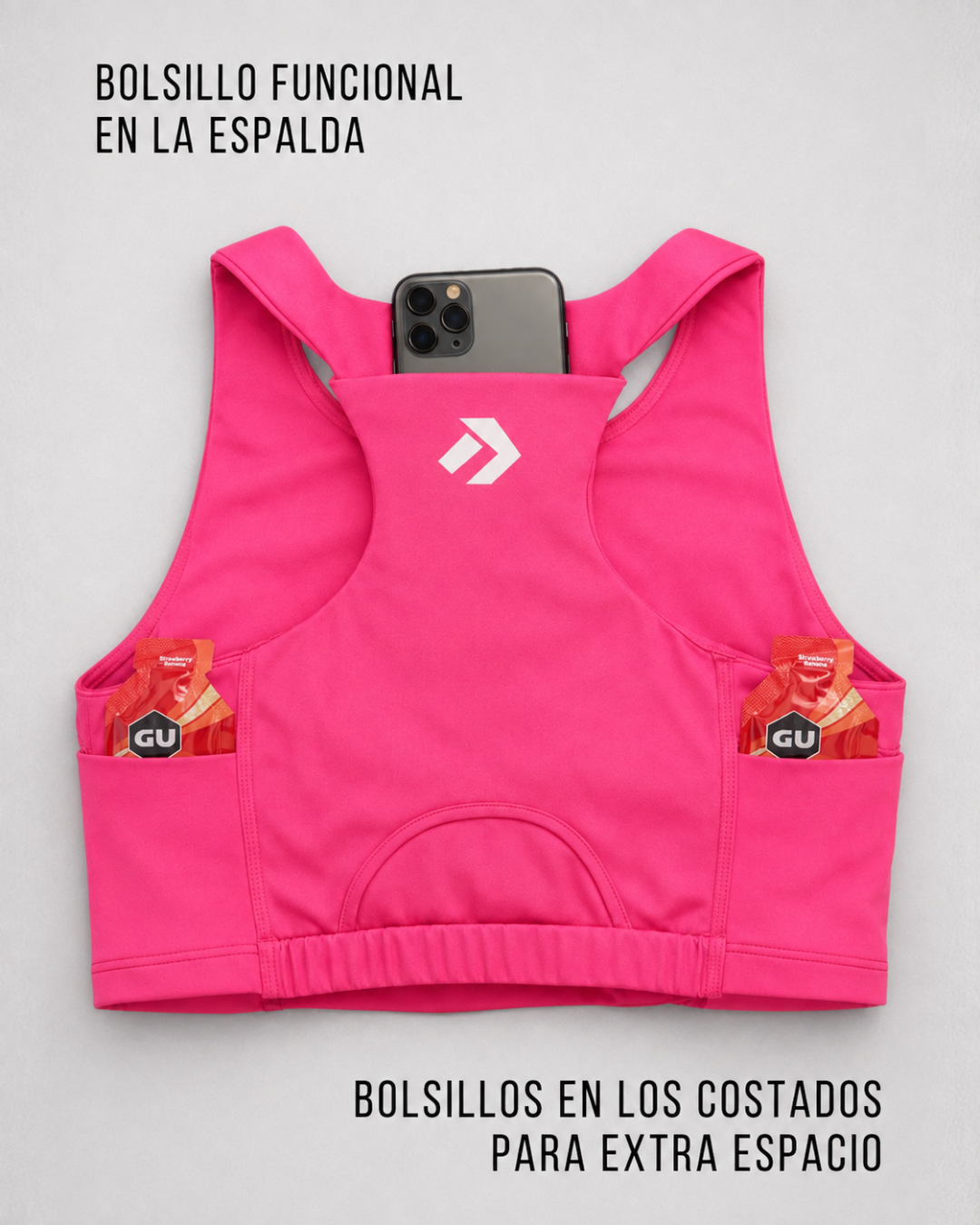 Top Running Valencia 2.0 Fucsia - Finisher