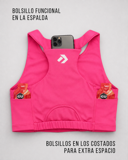 Top Running Valencia 2.0 Fucsia - Finisher