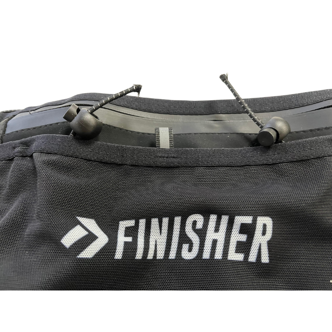 Banano de Running Finisher Kilian 360° – Ajuste Ergonómico - Negro