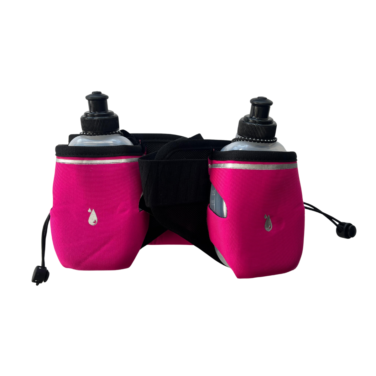 Banano Running con 2 Botellas Kathrine Finisher Fucsia