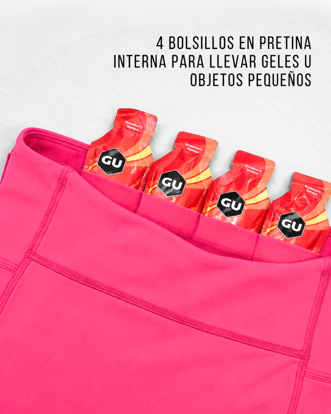 Calza Running Mujer Valencia 2.0 Fucsia - Finisher