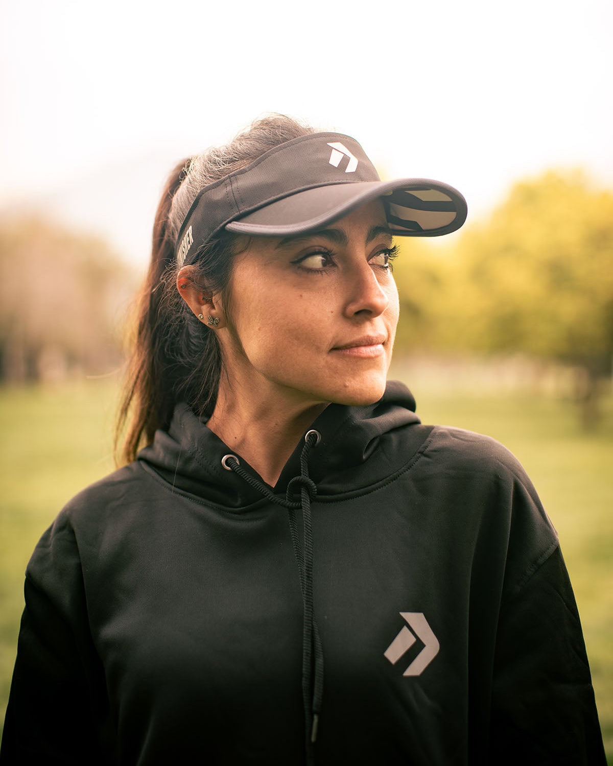 Visera Running "Pace Pro" Negro Finisher