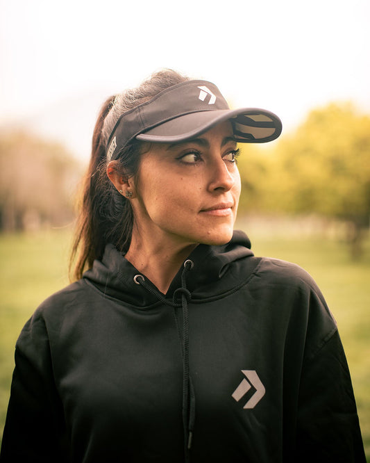 Visera Running "Pace Pro" Negro Finisher