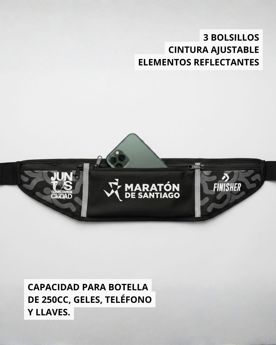 Banano Oficial Maratón de Santiago 500cc