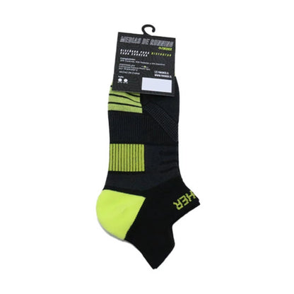Calcetín de Running con Compresión Finisher Performance – Ankle Negro