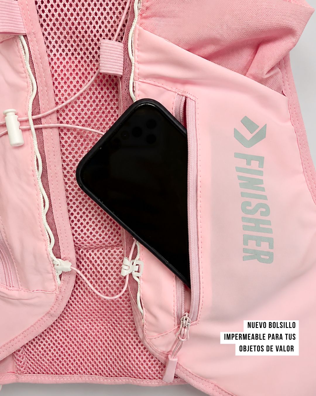 Running Vest de Hidratación Finisher Montblanc Rosa – Trail Running
