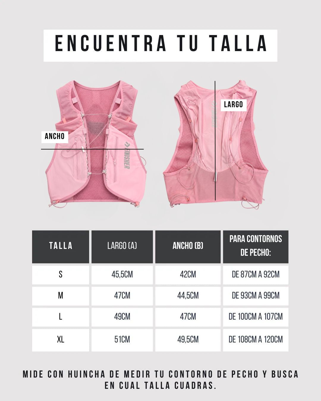 Running Vest de Hidratación Finisher Montblanc Rosa – Trail Running