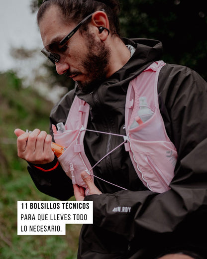 Running Vest de Hidratación Finisher Montblanc Rosa – Trail Running