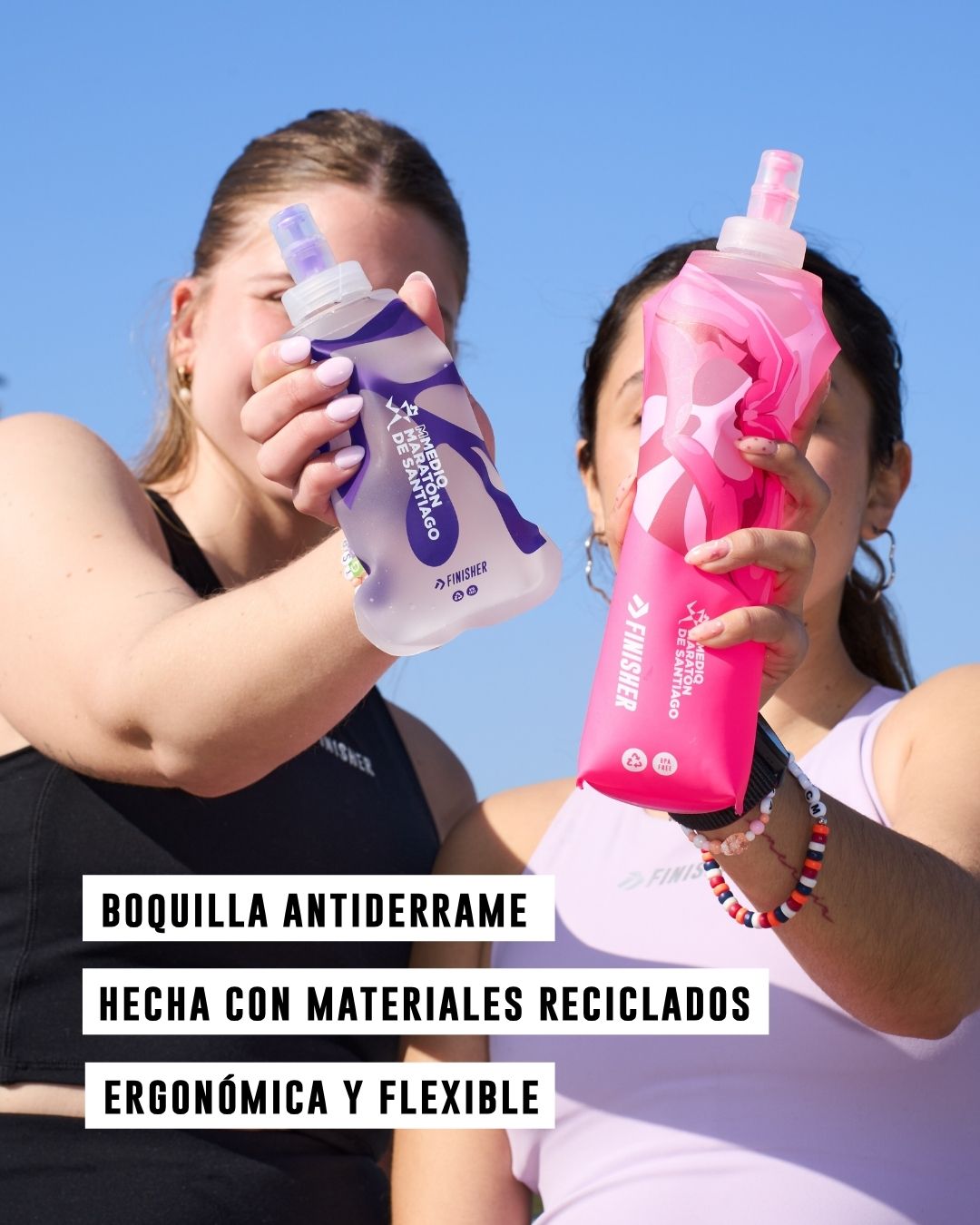 PREVENTA - Botella oficial Medio Maratón de Santiago - 500cc