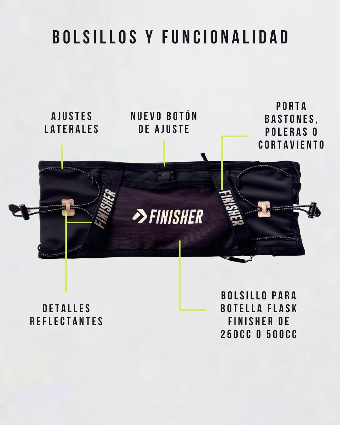 Banano de Running Finisher Kilian 360° – Ajuste Ergonómico - Fucsia