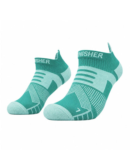Calcetín de Running con Compresión Finisher Performance – Ankle Verde