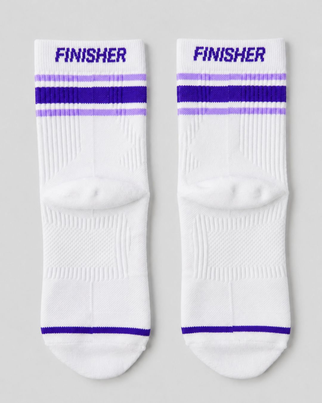 Calcetines de Running Finisher Lightweight con Compresión – Crew Lila