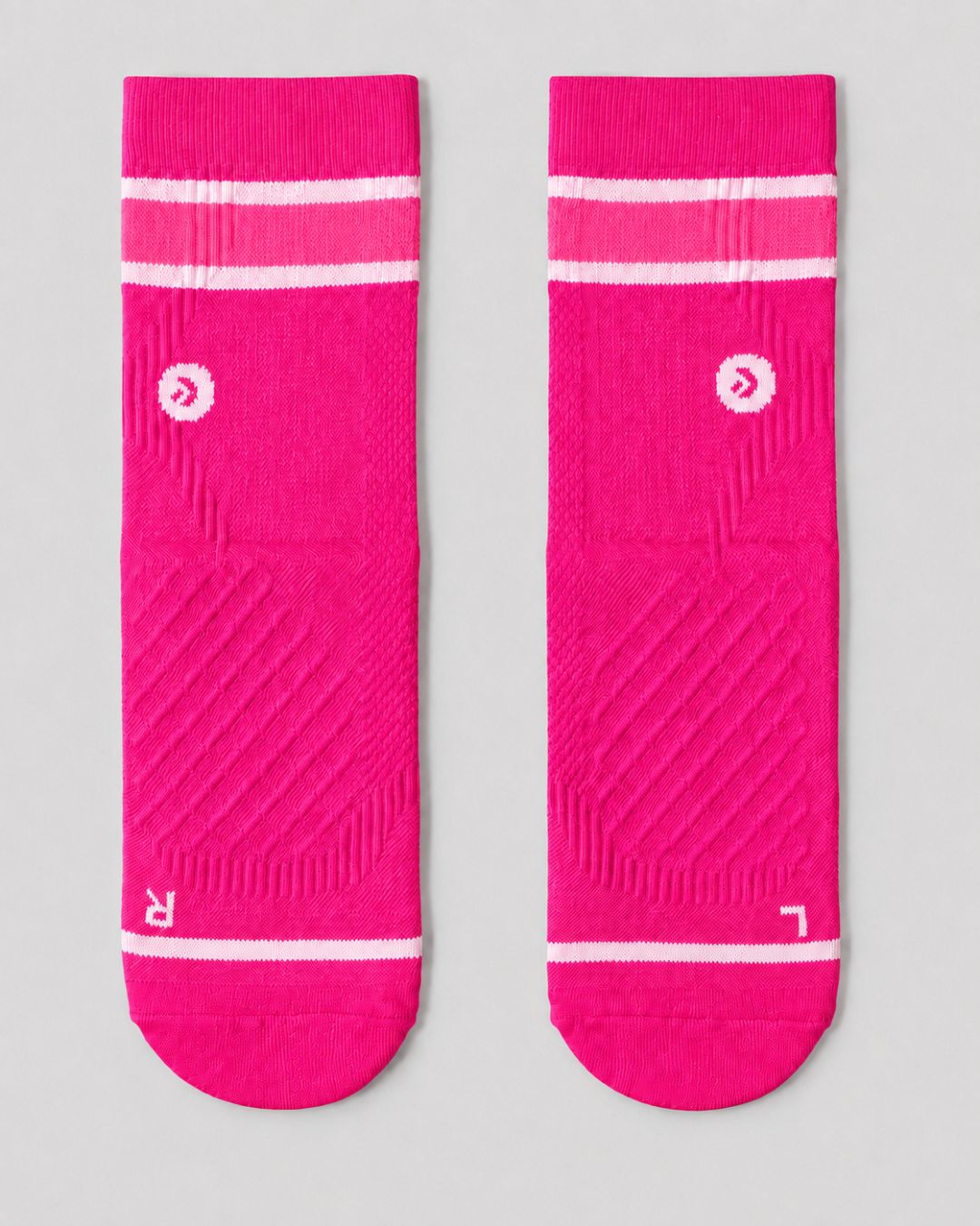 Calcetines de Running Finisher Lightweight con Compresión – Fucsia