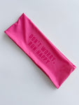 Cintillo Running Reversible Finisher - Don´t Worry