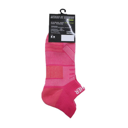 Calcetín de Running con Compresión Finisher Performance – Ankle Fucsia