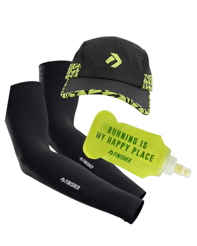 DUAL PACE: Jockey Icon, Manga Negra y Botella Flask 250cc