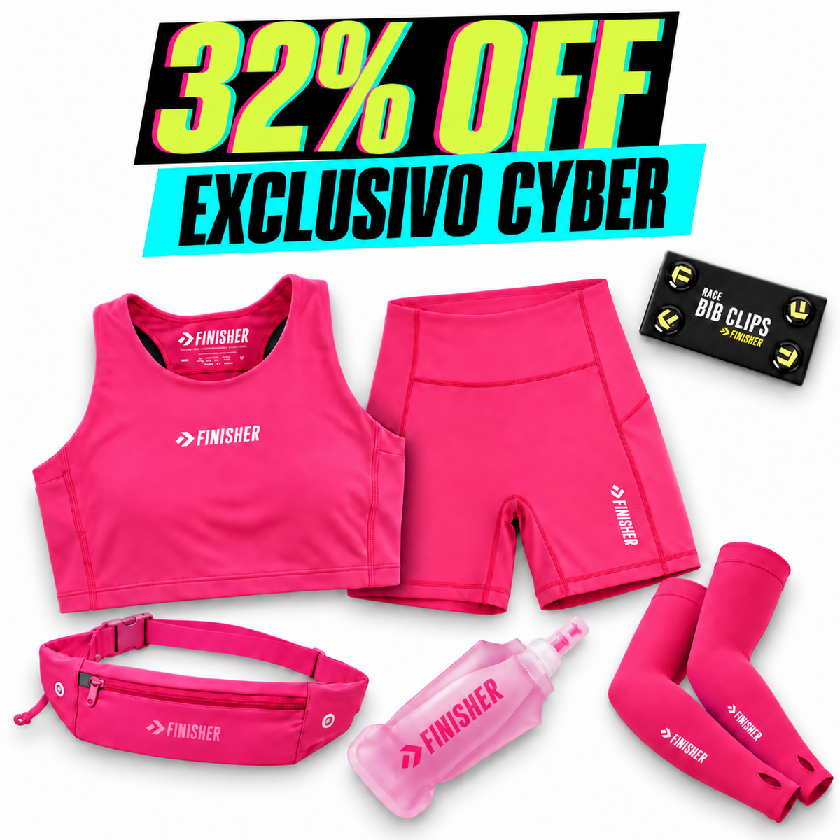 CYBER | PACK SET VALENCIA FUCSIA
