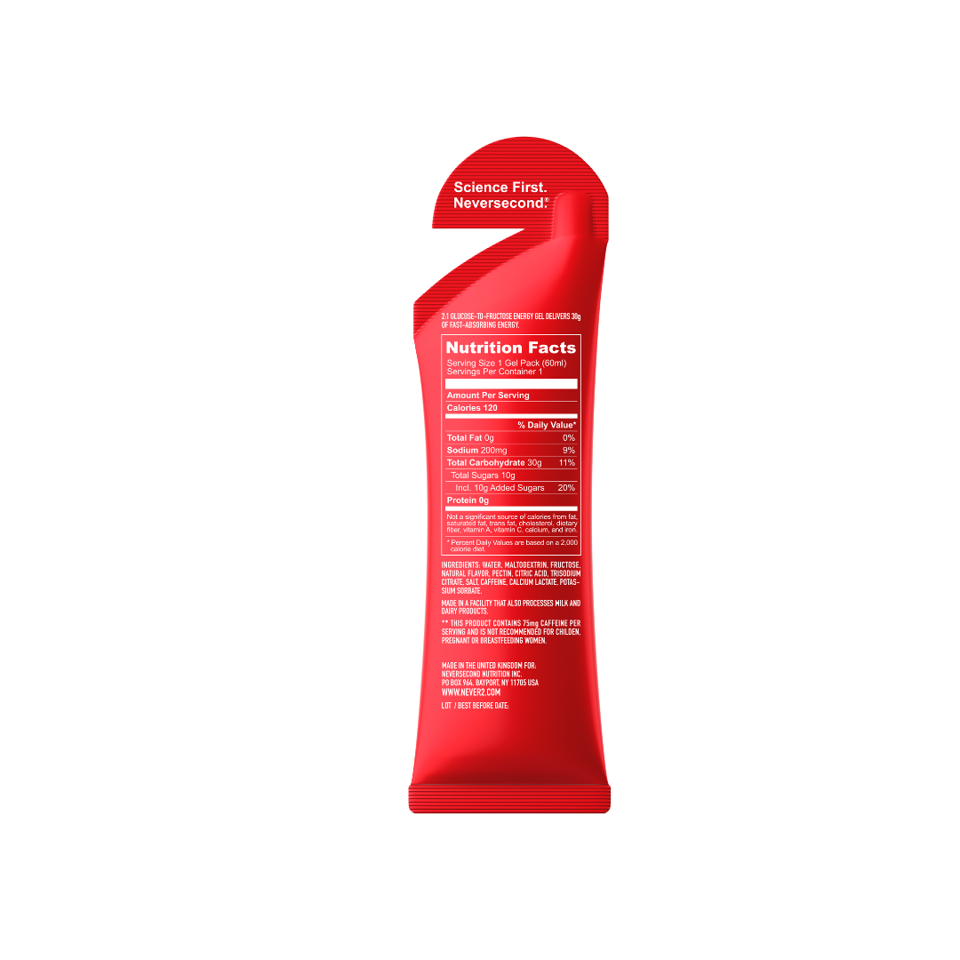 NeverSecond - C30+ Energy Gel Berry Caffeine