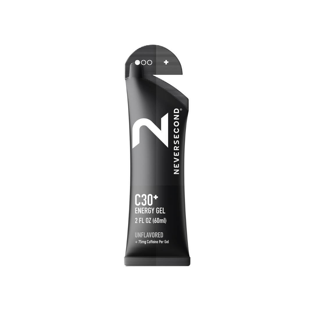 NeverSecond - C30+ Energy Gel Unflavored Caffeine