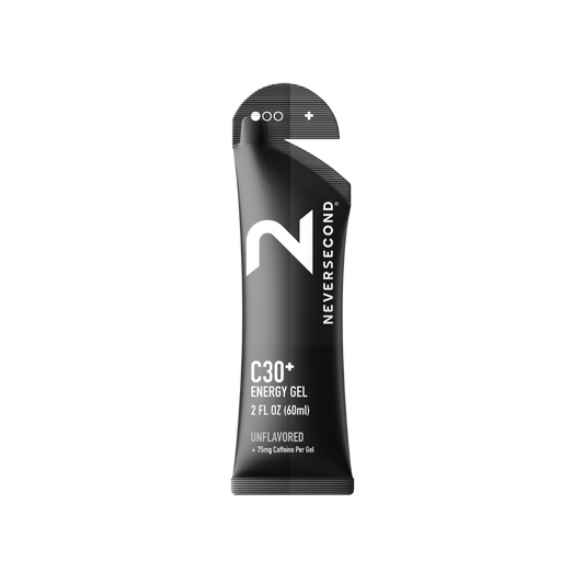 NeverSecond - C30+ Energy Gel Unflavored Caffeine