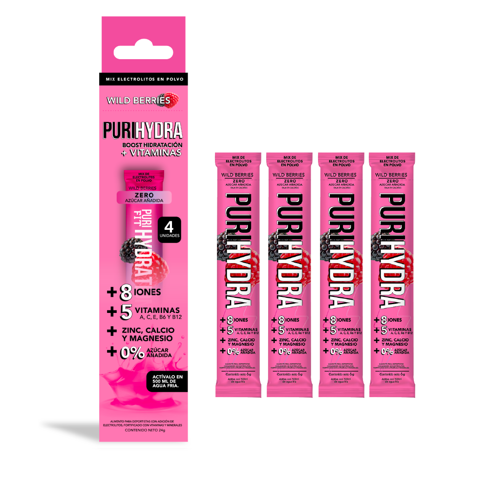 PuriHydra Berries 4 Pack