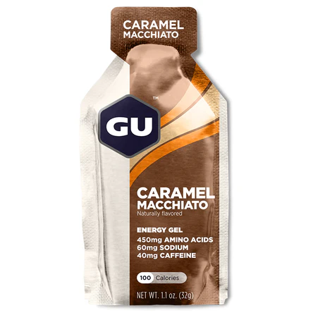 GU ENERGY GEL, CARAMEL MACCHIATO