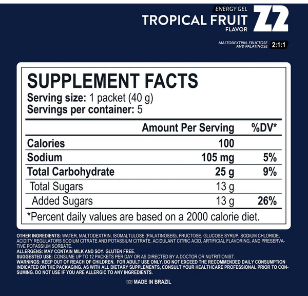 Energy Gel Z2 Tropical Fruit