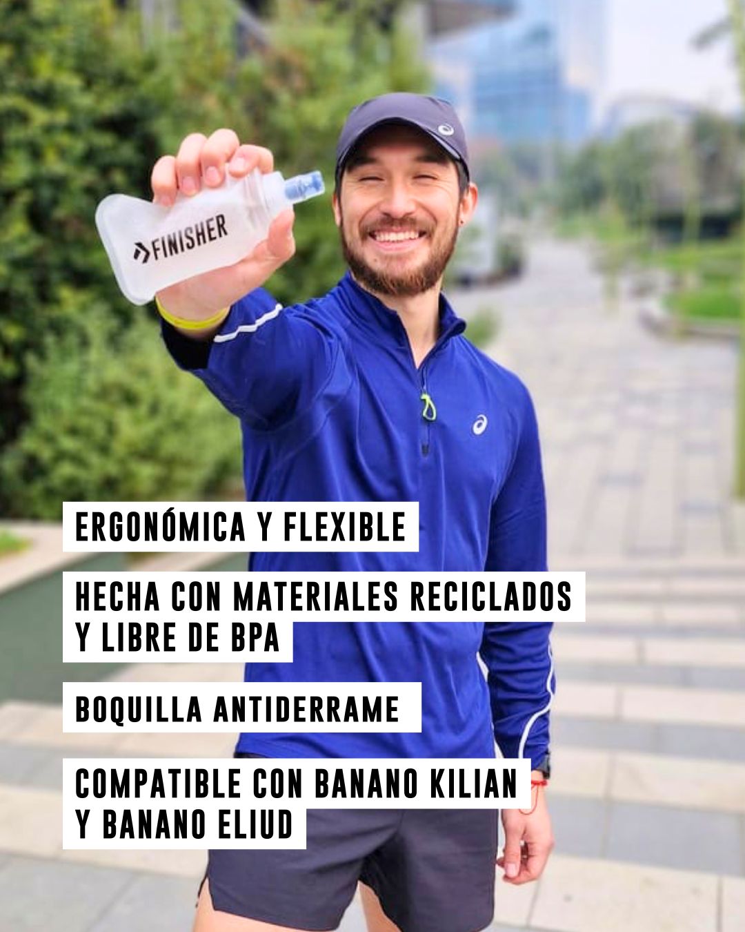 Botella Soft Flask Finisher 250cc