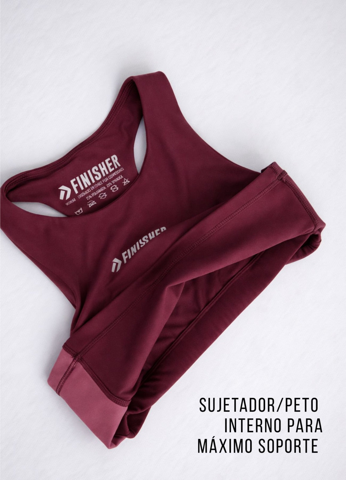 Top Running Mujer Valencia Burdeo - Finisher