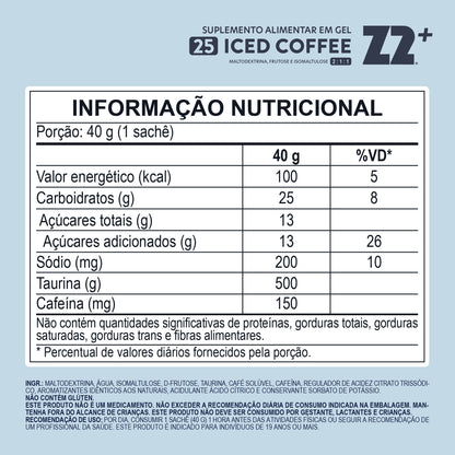 Energy Gel Z2+ Iced Coffee