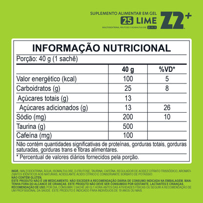 Energy Gel Z2+ Lime