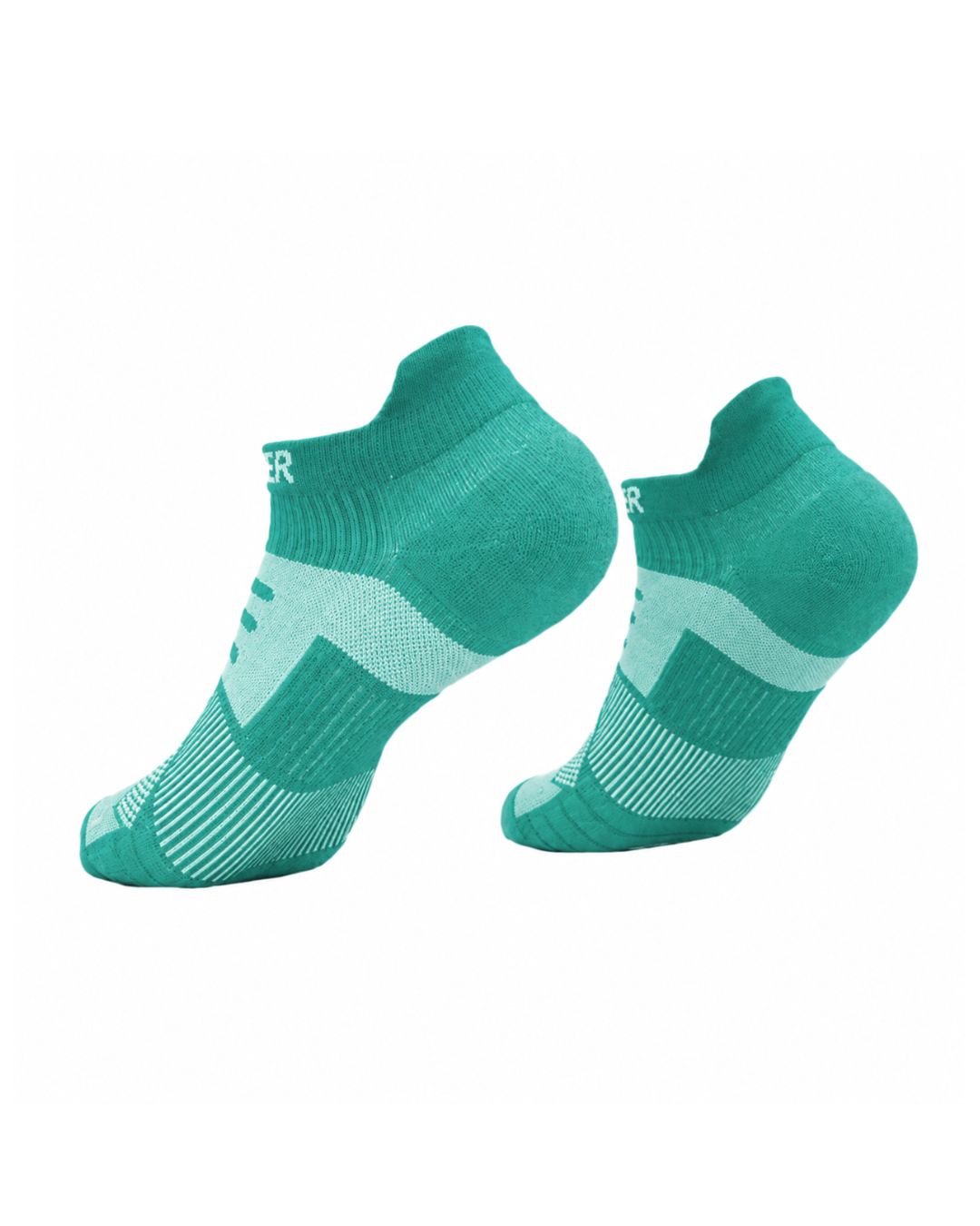 Calcetín de Running con Compresión Finisher Performance – Ankle Verde