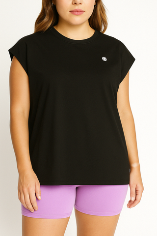 Gym Shirt Negro Eclise
