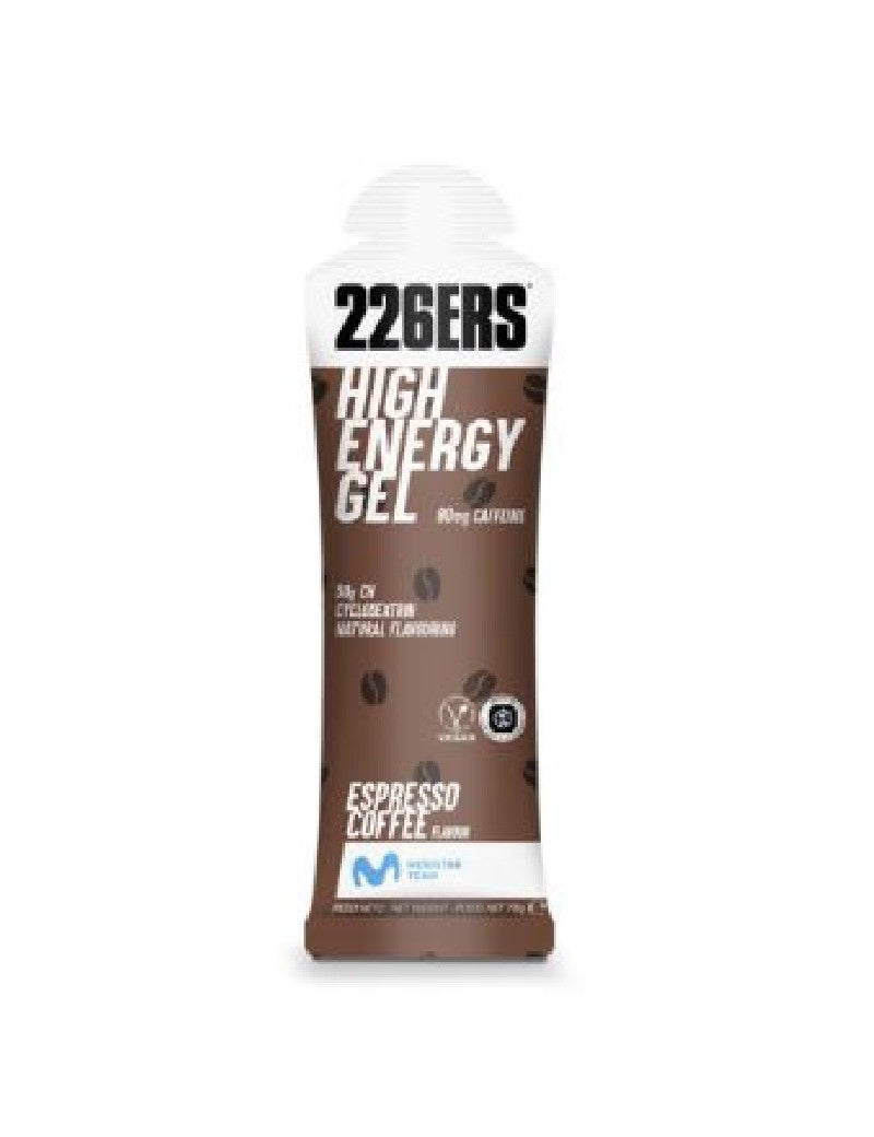 HIGH ENERGY GEL ESPRESSO CON CAFEÍNA 226ERS - Gel Energético - 76g