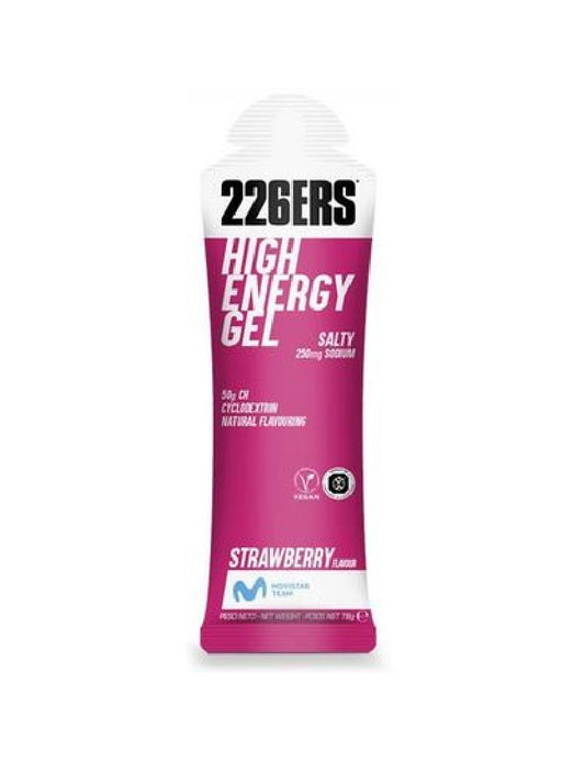 HIGH ENERGY GEL SALTY FRUTILLA 226ERS - Gel Energético - 76g