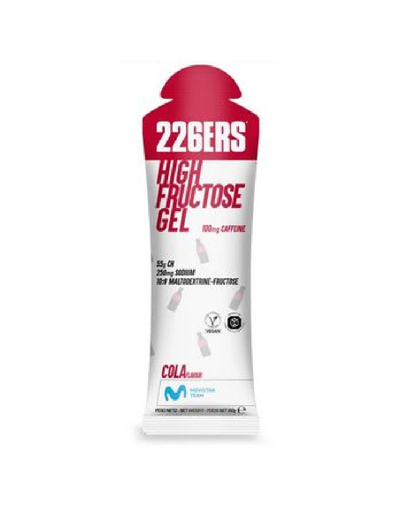 HIGH FRUCTOSA GEL COLA CON CAFEÍNA 226ERS - Gel Energético - 80g