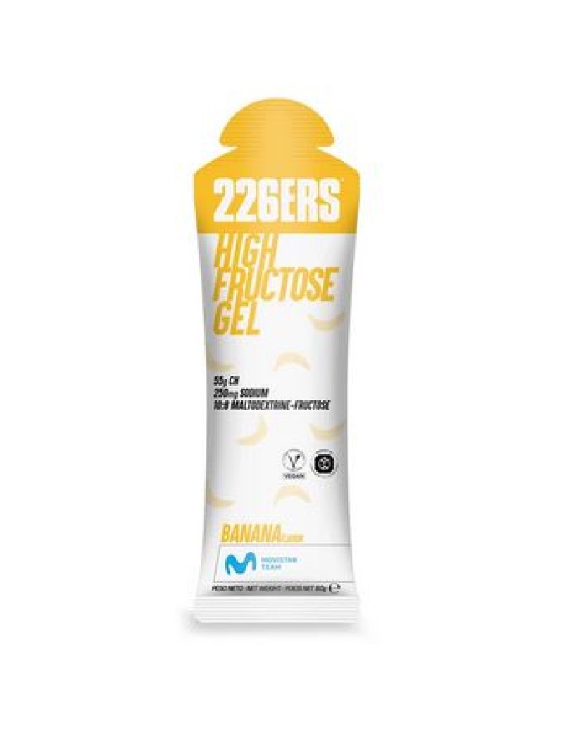 HIGH FRUCTOSA GEL PLÁTANO 226ERS - Gel Energético - 80g